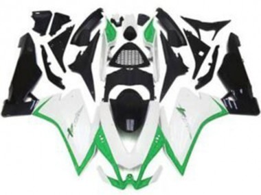 Carena Moto Aprilia RSV4 1000 2009-2015 - Bianco Verde Nero Economici
