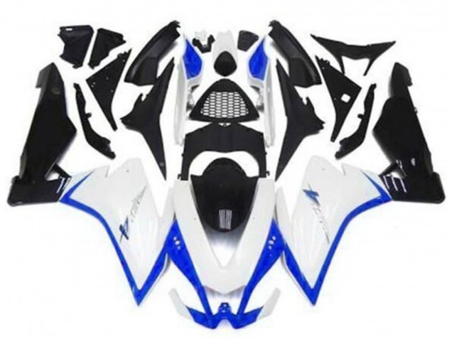 Carena Moto Aprilia RSV4 1000 2009-2015 - Bianco Blu Nero