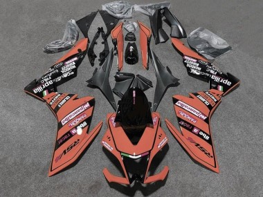 Carena Moto Aprilia RSV4 1000 2009-2015 - Arancia Nero Economici
