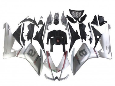 Carena Moto Aprilia RSV4 1000 2009-2015 - Argento Grigio Nero Rosso Economici