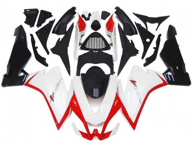 Carena Moto Aprilia RSV4 1000 2009-2015 - Bianco Rosso Nero