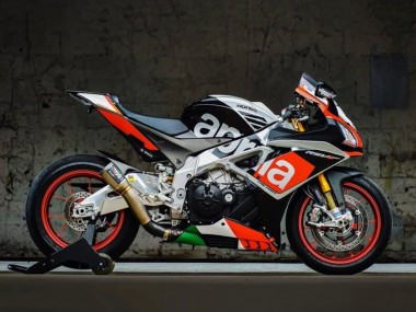 Carena Moto Aprilia RSV4 1000 2016-2020 - Nero Opaco Argento Rosso Verde Economici