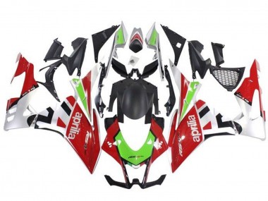 Carena Moto Aprilia RSV4 1000 2016-2020 - Rosso Verde Argento Nero Economici