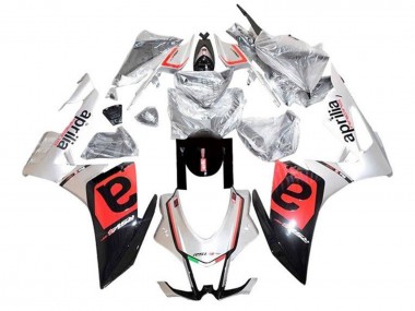 Carena Moto Aprilia RSV4 1000 2016-2020 - Argento Nero Rosso Economici