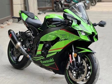 Carena Moto Kawasaki ZX10R 2021-2025 - Verde Nero Rosso Banda Economici
