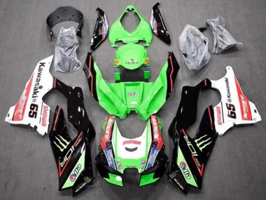 Carena Moto Kawasaki ZX10R 2021-2025 - Verde Nero Rosso Bianco Blu Showr Elf Mostro 65 Economici