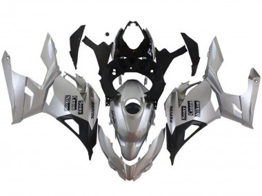 Carena Moto Kawasaki Ninja 400 2018-2024 - Argento Nero Repsol Economici