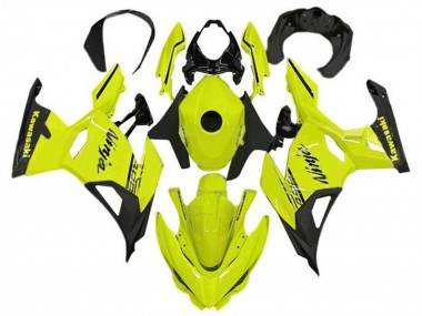 Carena Moto Kawasaki Ninja 400 2018-2024 - Neon Giallo Nero Economici