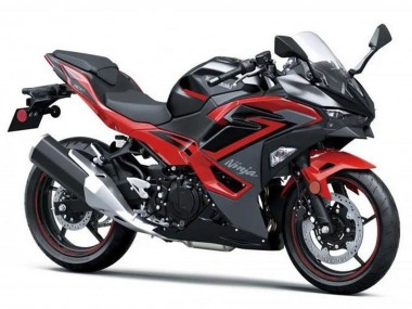 Carena Moto Kawasaki Ninja 500 EX500R 2024-2025 - Nero Rosso Grigio Economici