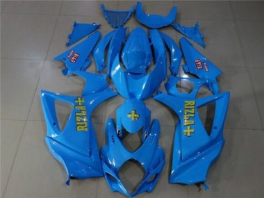 Carena Moto Suzuki GSXR 1000 2007-2008 - Blu Oro Rizla Economici