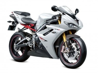 Carena Moto Triumph Daytona 675 Triple 2009-2012 - Bianco Perla Nero Economici