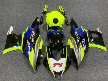 Carena Moto Yamaha YZF R3/R25 2019-2021 - Neon Giallo Bianco Blu Nero 74 Economici