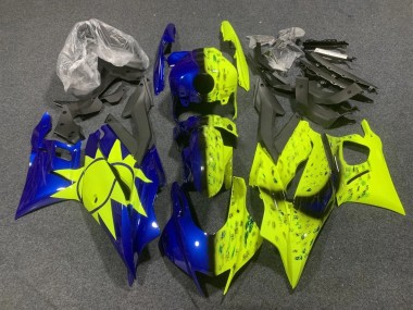 Carena Moto Yamaha YZF R3/R25 2019-2021 - Giallo Blu Economici