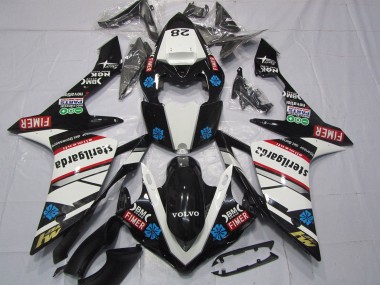 Carena Moto Yamaha YZF 1000 R1 2007-2008 - Nero Lucido Bianco Rosso Blu Volvo Sterilgarda Fimer Economici