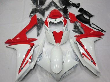 Carena Moto Yamaha YZF 1000 R1 2007-2008 - Bianco Rosso Economici