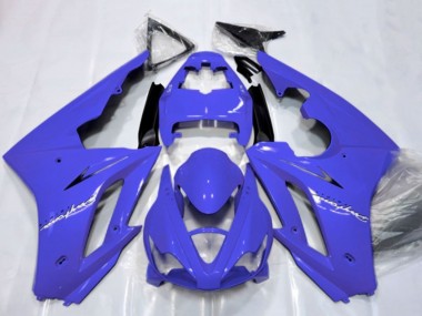 Carena Moto Triumph Daytona 675 Triple 2006-2008 - Blu Nero Lucido Economici
