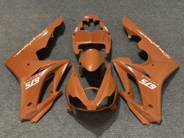 Carena Moto Triumph Daytona 675 Triple 2006-2008 - Arancia Economici