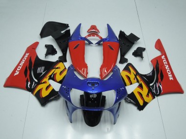 Carena Moto Honda CBR900RR 919 1998-1999 - Rosso Blu Nero Lucido Economici