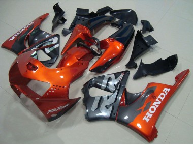 Carena Moto Honda CBR900RR 919 1998-1999 - Arancia Grigio Economici