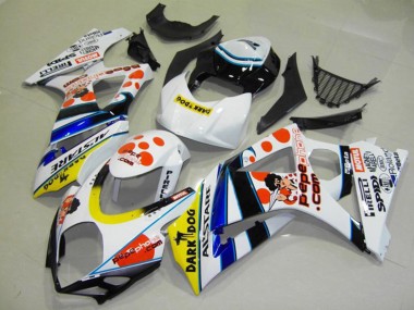 Carena Moto Suzuki GSXR 1000 2007-2008 - Bianco Rosso Giallo Blu Nero Pepe Phone Economici