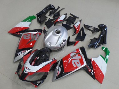 Carena Moto Aprilia RS125 2006-2011 - Rosso Bianco Nero Argento Verde Economici