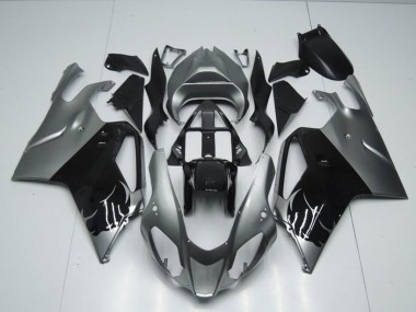 Carena Moto Aprilia RSV1000 2003-2006 - Nero Lucido Grigio Economici