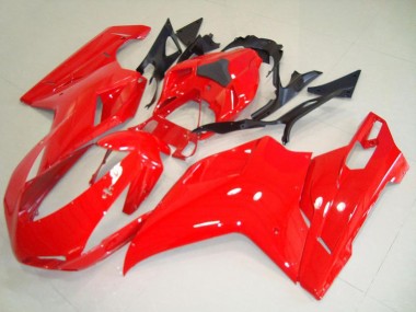 Carena Moto Ducati 848 1098 1198 2007-2014 - Rosso Economici