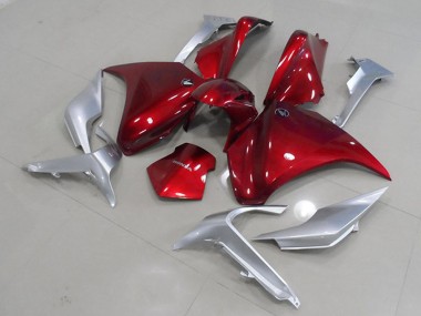 Carena Moto Honda VFR 1200 2010-2014 - Argento Rosso Economici