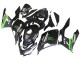 Carena Moto Kawasaki EX400 2018-2024 - Nero Opaco Verde Mostro Showr Nevicare