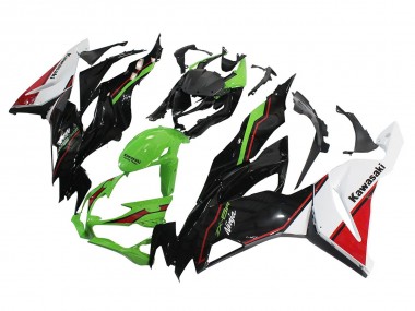 Carena Moto Kawasaki ZX6R 2019-2022 - Verde Nero Lucido Bianco Rosso Economici