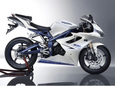 Carena Moto Triumph Daytona 675 2006-2008 - Bianco Blu Economici