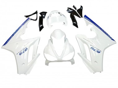 Carena Moto Triumph Daytona 675 2006-2008 - Bianco Blu Economici